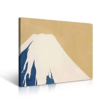 富士山 油彩画 装飾フレーム付き 絵画 インテリア 絵 額付 (黒）油絵 uF6-111109 風景（橋 富士山